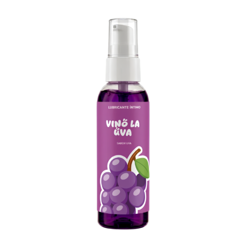 Lubricante Comestible Uva Efecto Calor BadHabits 60ml