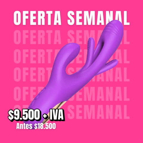 - OFERTA SEMANAL - Vibrador 3 e n 1 Neo Fun MF1007